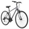 XDS Cross200 21 Speed Hybrid Bike Commuter City Bike, for Men and Women, 700C Wheel Lightweight Aluminum Alloy Frame (Shiny Grey, Frame Size 15") view 2
