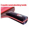 LINGOSHUN Ping Pong Racket Performance-Level,Flared Handle,Table Tennis Paddle with ITTF Approved Rubber for Tournament Play Training / 1 Pack/Long Handle view 3