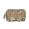 EXCELLENT ELITE SPANKER Tactical Molle Admin Pouch for Tactical Vest Chest Waist Pack Utility Tool Pouch Tactical EDC Bag(Multicam) view 3