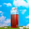 17 oz Milk Carton Water Bottles Clear Plastic Milk Box Portable Reusable Square Juice Bottles for Outdoor Sports Travel Camping Activities(2 Pieces) view 3