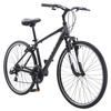 XDS Cross200 21 Speed Hybrid Bike Commuter City Bike 700C Wheel Lightweight Aluminum Alloy Frame (Matte Black, Frame Size 17") view 2