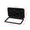 Acouto Boat Hatch Marine Deck Access Hatch Inspection Cover with Lock for Marine Boat RV 606x353mm/24''x14'' Black view 2