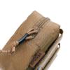 EXCELLENT ELITE SPANKER Tactical Molle Admin Pouch for Tactical Vest Chest Waist Pack Utility Tool Pouch Tactical EDC Bag(Coyote Brown) view 4