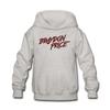 Spreadshirt Braydon Price Merch Official Logo Kids' Hoodie, S, heather gray view 2