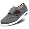 Orthoshoes Mens Diabetic Edema Shoes Lightweight Walking Mesh Breathable Wide Sneakers Strap Adjustable Easy On and Off for Elderly, Swollen Feet, Plantar Fasciitis view 1