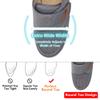 Orthoshoes Mens Diabetic Edema Shoes Lightweight Walking Mesh Breathable Wide Sneakers Strap Adjustable Easy On and Off for Elderly, Swollen Feet, Plantar Fasciitis view 3