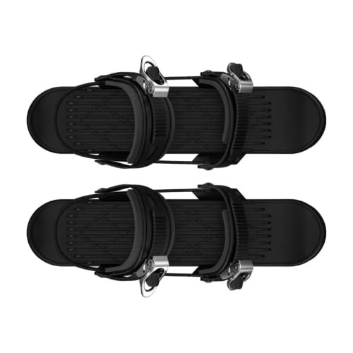 DDER Ski Shoes Nylon Metal Buckle Winter Wearable Mini Snowboard Sled Skiing Tools