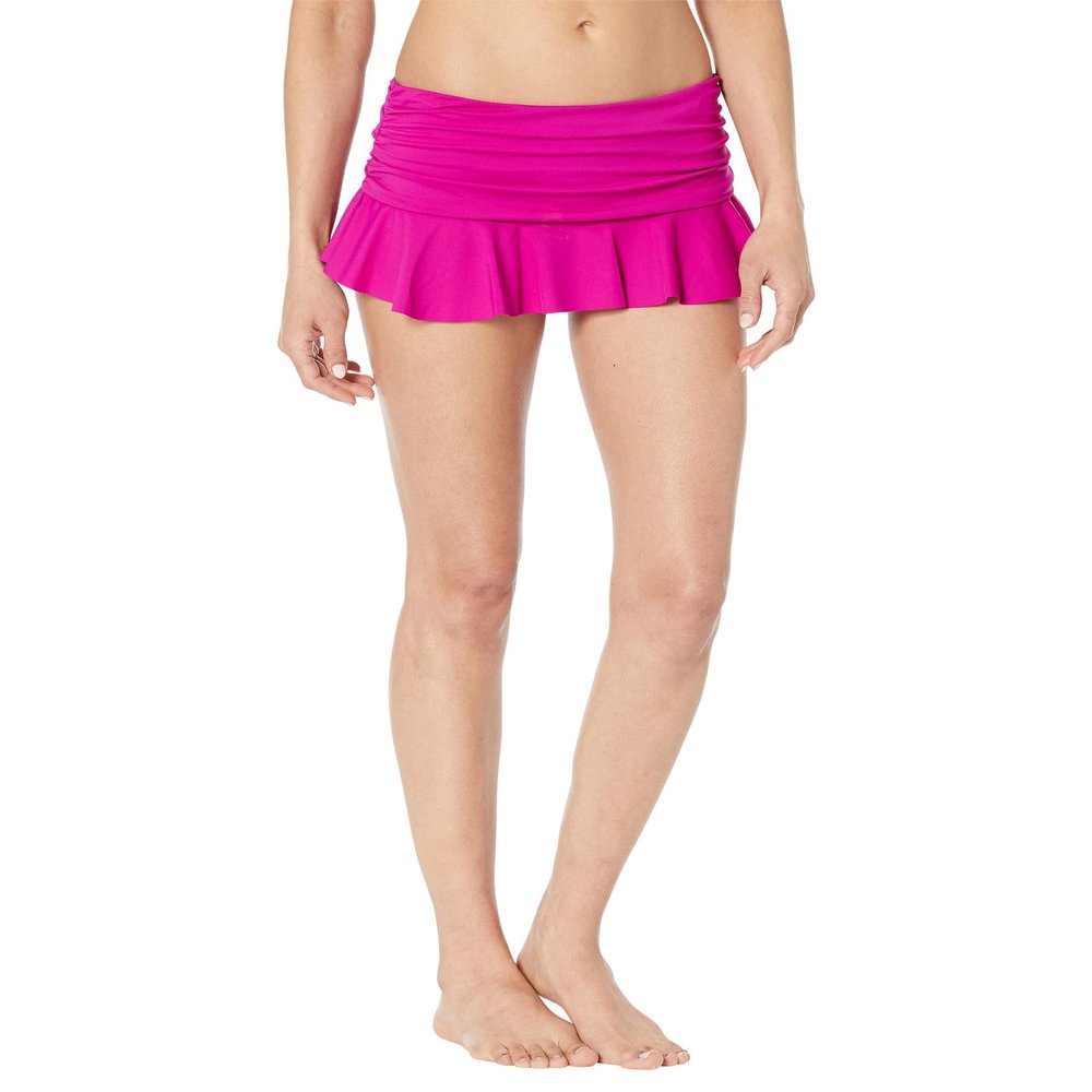 Lauren Ralph Lauren Beach Club Solids Ruffle Skirted Hipster Bottoms Plumeria 1 16