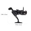 1pc Professional Fishing Reel Ergonomic Handle Lightweight Durable Fishing Accessory for Boat Reef view 2