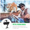 1pc Professional Fishing Reel Ergonomic Handle Lightweight Durable Fishing Accessory for Boat Reef view 3