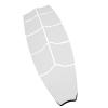 Surfing Equipment Surfboard Traction Pad 9 Pieces Paddle Board Cover Grip for Longboard Surfboard Marine Boat Yacht Kayak for Surfboard (Color : Grey) view 4