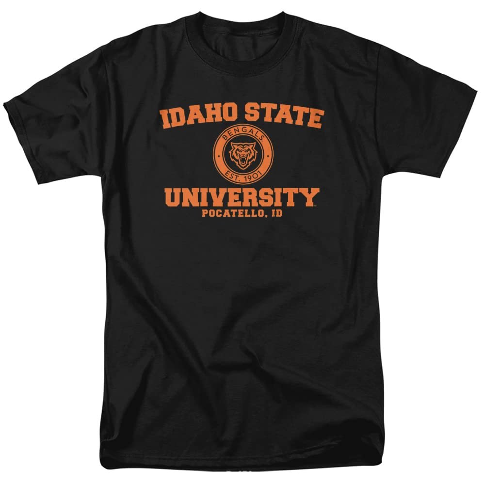 Idaho State University Official Circle Logo Unisex Adult T Shirt,Circle Logo, 4X-Large