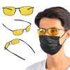 Okuyonic Anti Glasses, Improve Sunglasses Improved Driving Safety Strong for Skiing for Biking view 3