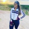 CYTSH Women's Cycling Jersey Triathlon Suit Long Sleeve Long Pant Suit Cycling Sweatshirt Jumpsuit With Pockets/9D Gel Pad (Color : 3, Size : X-Small) view 1