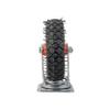 AlveyTech Front Caster Wheel with Fork & Axle - For Hoverboard Go Kart Kits - Shockproof Anti-Mark Tire (Gray) with Durable Metal Alloy Mounting Plate - Hover 1 Replacement Tires (6" Wheel) view 3