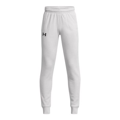 Under Armour Boys ArmourFleece Jogger, (014) Halo Gray / / Black, Youth Large