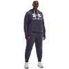 Under Armour Womens Rival Fleece Joggers, (558) Tempered Steel / / White, 1X Tall view 3