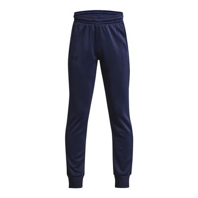 Under Armour Boys ArmourFleece Jogger, (410) Midnight Navy / / Black, Youth X-Large
