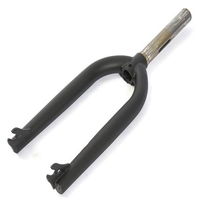 KHE BMX Fork 18 Inch 1 1/8" Inch 10 mm 3/8" inch Black Only 2.54lbs Shaft 170 mm Affix Ready