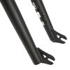 KHE BMX Fork 18 Inch 1 1/8" Inch 10 mm 3/8" inch Black Only 2.54lbs Shaft 170 mm Affix Ready view 2