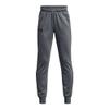 Under Armour Boys ArmourFleece Jogger, (012) Pitch Gray / / Black, Youth Small view 1