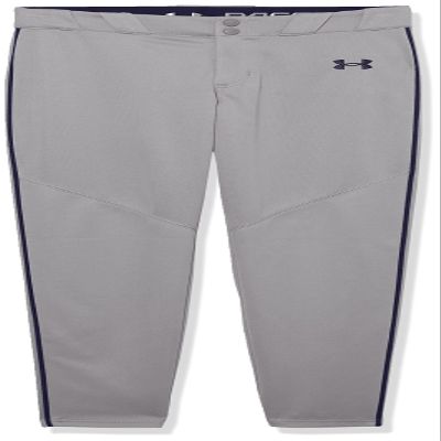 Under Armour Boys Utility Baseball Pant Pipe , (082) Baseball Gray / Midnight Navy / Midnight Navy , Medium