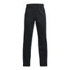 Under Armour Boys ArmourFleece Straight Leg Pant, (001) Black / / Black, Youth Small view 1