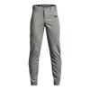 Under Armour Boys Utility Baseball Pant Closed, (080) Baseball Gray / / Black, Medium view 1
