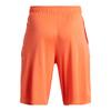 Under Armour Boys Prototype 2.0 Wordmark Shorts, (829) Papaya / / White, Youth X-Small view 2