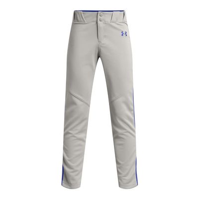 Under Armour Boys Utility Baseball Pant Pipe, (081) Baseball Gray/Royal/Royal, X-Large