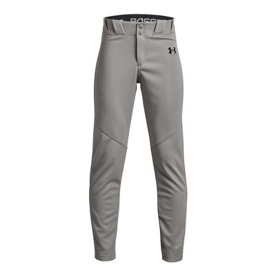 Under Armour Boys Utility Baseball Pant, (080) Baseball Gray / / Black, Medium