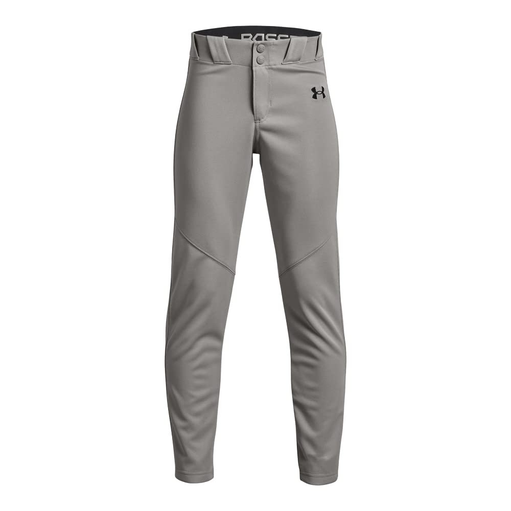 Under Armour Boys Utility Baseball Pant, (080) Baseball Gray / / Black, Medium