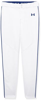 Under Armour Boys Utility Baseball Pant Pipe , (101) White / Royal / Royal , X-Small