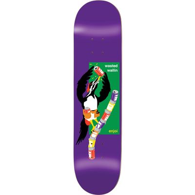 Enjoi Wallin Party Animal Skateboard Deck -8.0 R7 - Assembled AS Complete Skateboard