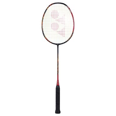 YONEX Astrox 99 Play Graphite Strung Badminton Racket with Full Racket Cover (Cherry Sunburst) | for Intermediate Players | 83 Grams | Maximum String Tension - 28lbs