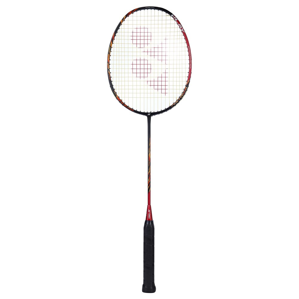 YONEX Astrox 99 Play Graphite Strung Badminton Racket with Full Racket Cover (Cherry Sunburst) | for Intermediate Players | 83 Grams | Maximum String Tension - 28lbs