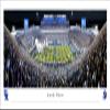 Kentucky Wildcats Football (run out) - Unframed 40 x 13.5 Poster by Blakeway Panoramas view 1