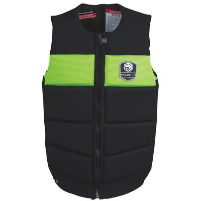 Radar Tidal Limited CE Impact Vest, Volt Green/Black, Medium