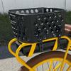 EBike Basket -BiKASE Dairyman Molded Basket - Universal to fit All Racks Including Electric Bikes with Rear Batteries Easy on and Off. view 2
