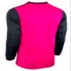 Men's Goalkeeper Soccer Jersey, Padded Goalie Shirt with Sponge Protector (Pink/Black, Small) view 4