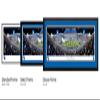 Kentucky Wildcats Football (run out)- 44x18-inch Double Mat, Deluxe Framed Picture by Blakeway Panoramas view 2