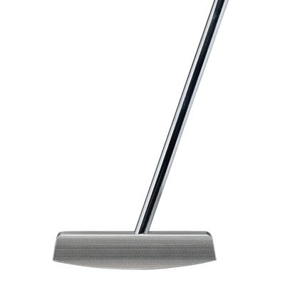 Bell II N-410 No-Offset Center Shaft Jumbo/Oversize Blade Golf Putter + Winn Dri-Tac Dark Gray Midsize Grip (Right, 35)