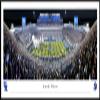 Kentucky Wildcats Football (run out) - 40.25x13.75-inch Standard Framed Print by Blakeway Panoramas view 1