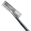 Bell II N-410 No-Offset Center Shaft Jumbo/Oversize Blade Golf Putter + Winn Dri-Tac Dark Gray Midsize Grip (Right, 39) view 3