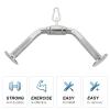 YRHH Triceps Press Down Bar DIY V Shaped Bar LAT Pull Down Bar Handle Attachment Weight Machine Accessory for Home Gym Exercise Back Arm Shoulder Muscles view 2
