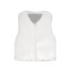 Little Girls Solid Faux-Fur Villus Fleece Vest Jacket Winter Stylish Thick Warm Waistcoat 1-6 Years view 3