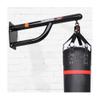 SHIJINHAO Heavy Punch Bag Wall Bracket, Boxing Sandbags Boldly Load-Bearing Brackets, Sandbag Holder On Fitness Wall Hanging Indoor Shelf for School, Gym (Color : Black-A) view 1