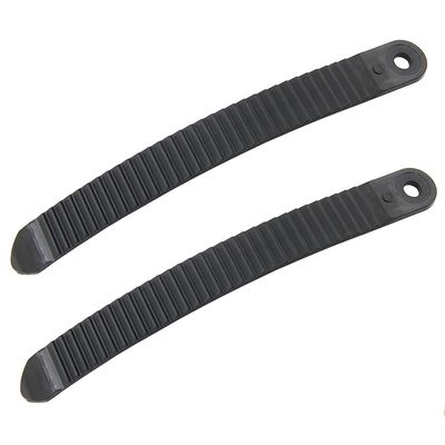UP100 7.2 inch & 183mm Snowboard Binding Toe Tongue Ladder Straps Black for Snowboard Boot