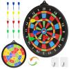 Magnetic Dart Board w/ 12 Darts, Toys for Boys Age 8-12, Safe Indoor Outdoor Games for Kids 8-12, Teen Gifts for 6 7 8 9 10 11 12 13 14 Year Old Boys Girls view 1