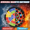 Magnetic Dart Board w/ 12 Darts, Toys for Boys Age 8-12, Safe Indoor Outdoor Games for Kids 8-12, Teen Gifts for 6 7 8 9 10 11 12 13 14 Year Old Boys Girls view 2